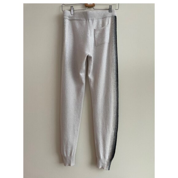 Scott & Scott London 100% Cashmere Side Stripe Joggers | XS - Picture 2 of 6